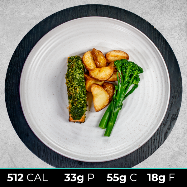 Herb Encrusted Salmon